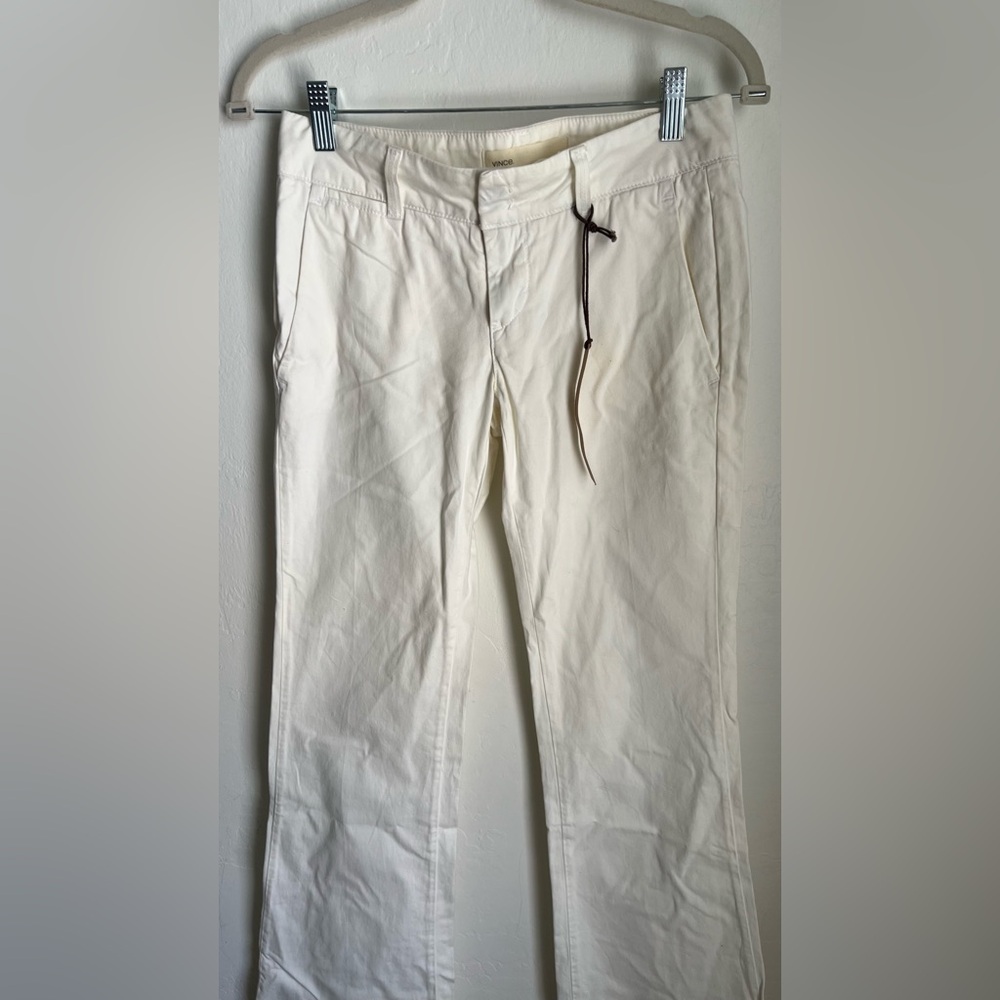 Vince Women’s Off-White Chinos SIZE 0 🦙🦙🦙